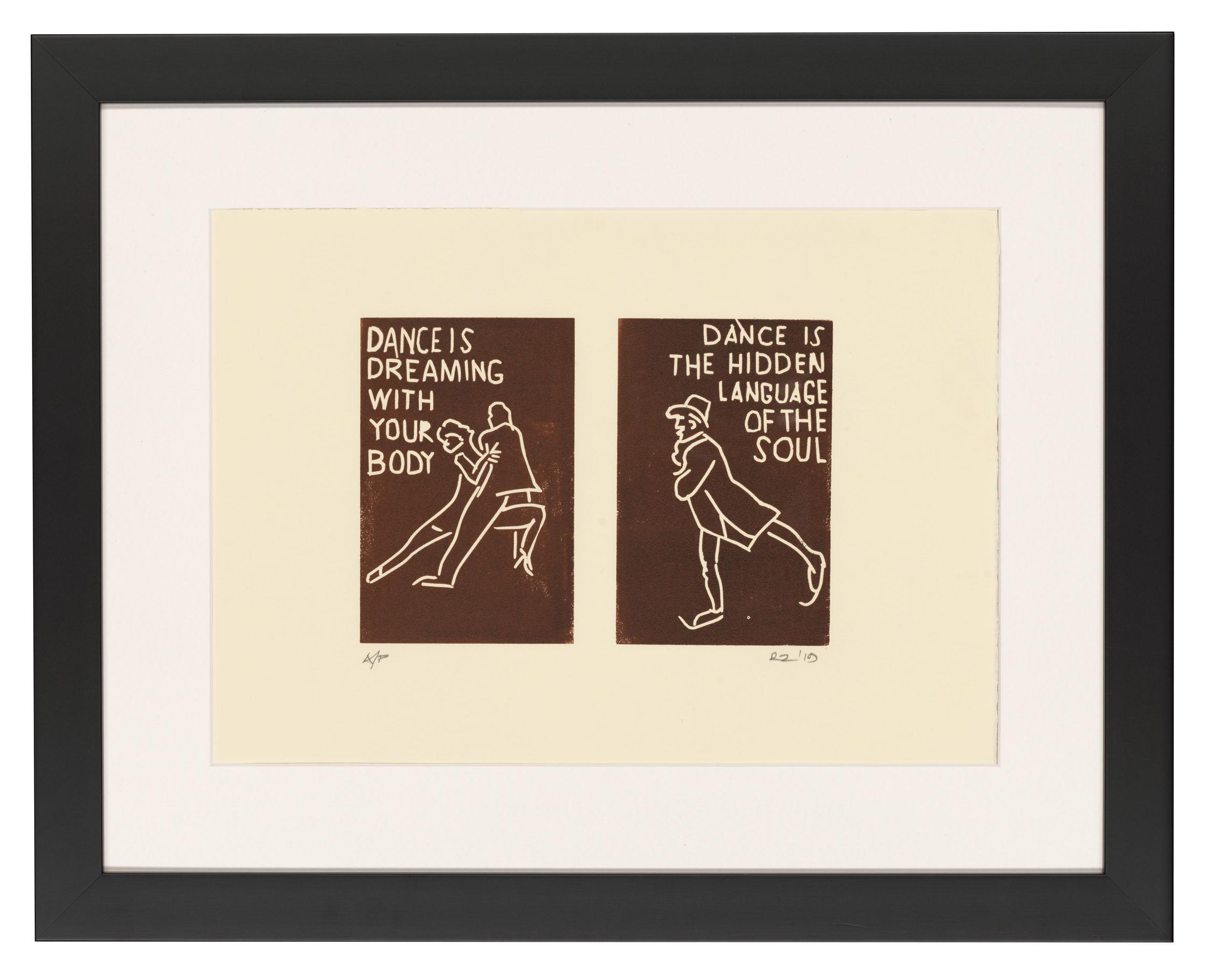 Roger Zogolovitch Riba Aa Dip Hon Surveyor To The Royal Academy Of Arts - Dance Print