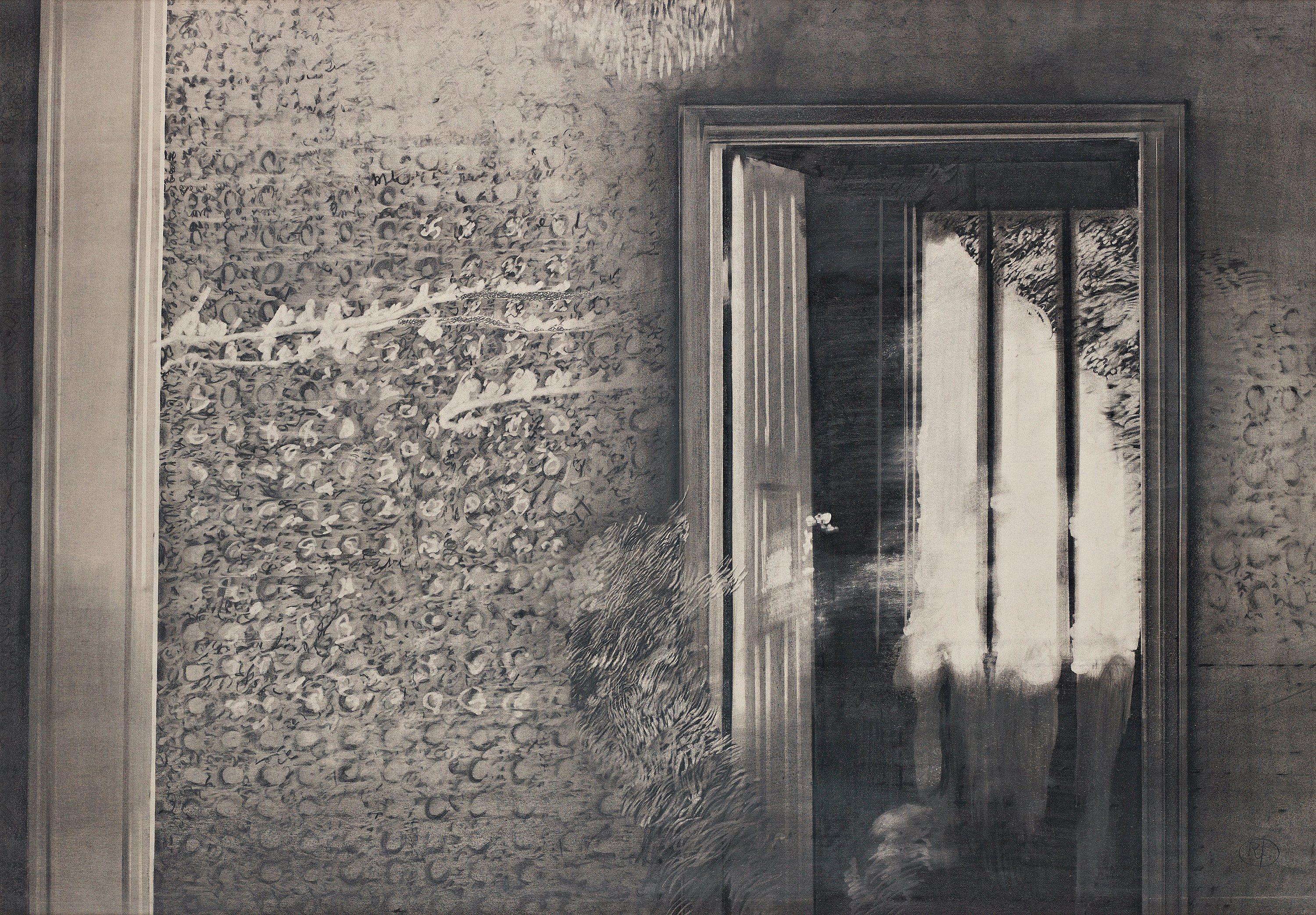 Roj Friberg - Composition with door frame