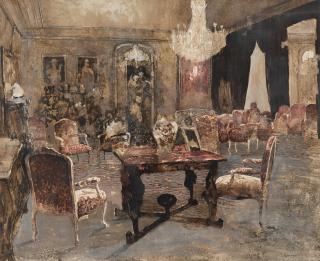 Roj Friberg - ”Slottsinteriör”