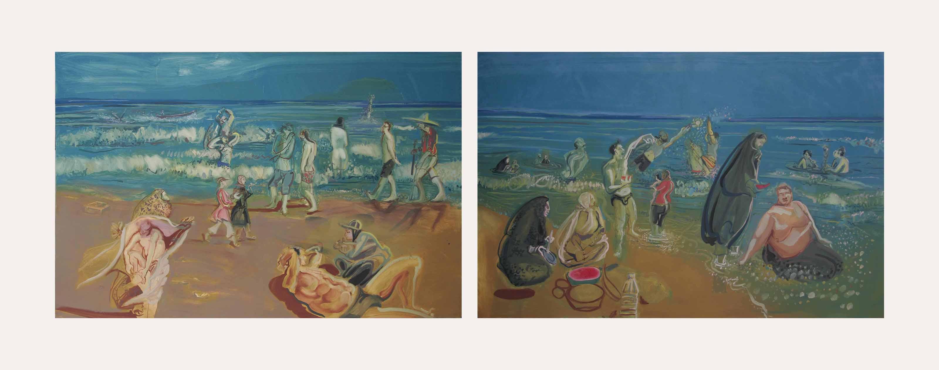 Rokni Haerizadeh - Shomal (Beach at the Caspian)