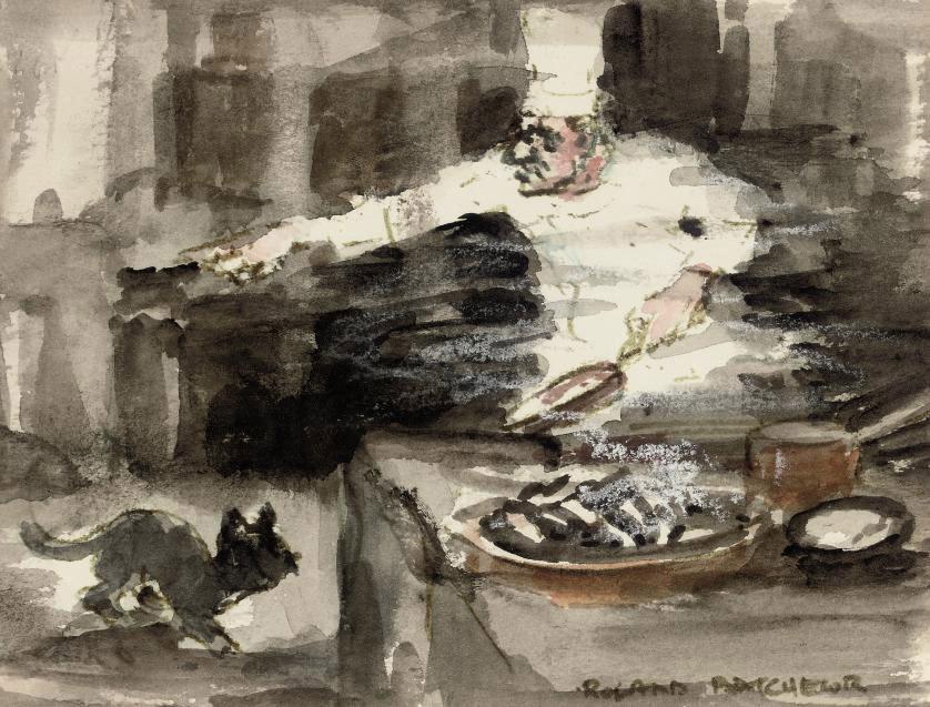 Roland Batchelor - The hungry cat