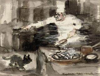 Roland Batchelor - The hungry cat