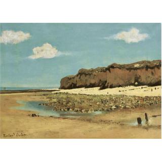 Roland Oudot - French Grève Du Butin De Honfleur
