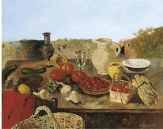 Roland Oudot - Nature morte provençale