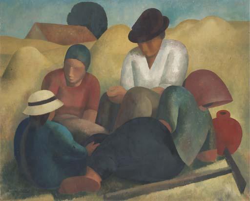 Roland Oudot - Paysage d\'Arcadie