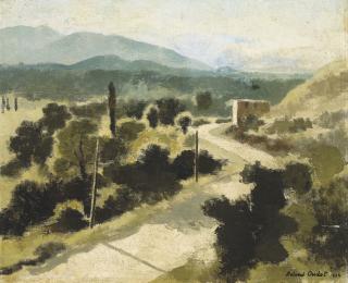 Roland Oudot - Route de campagne