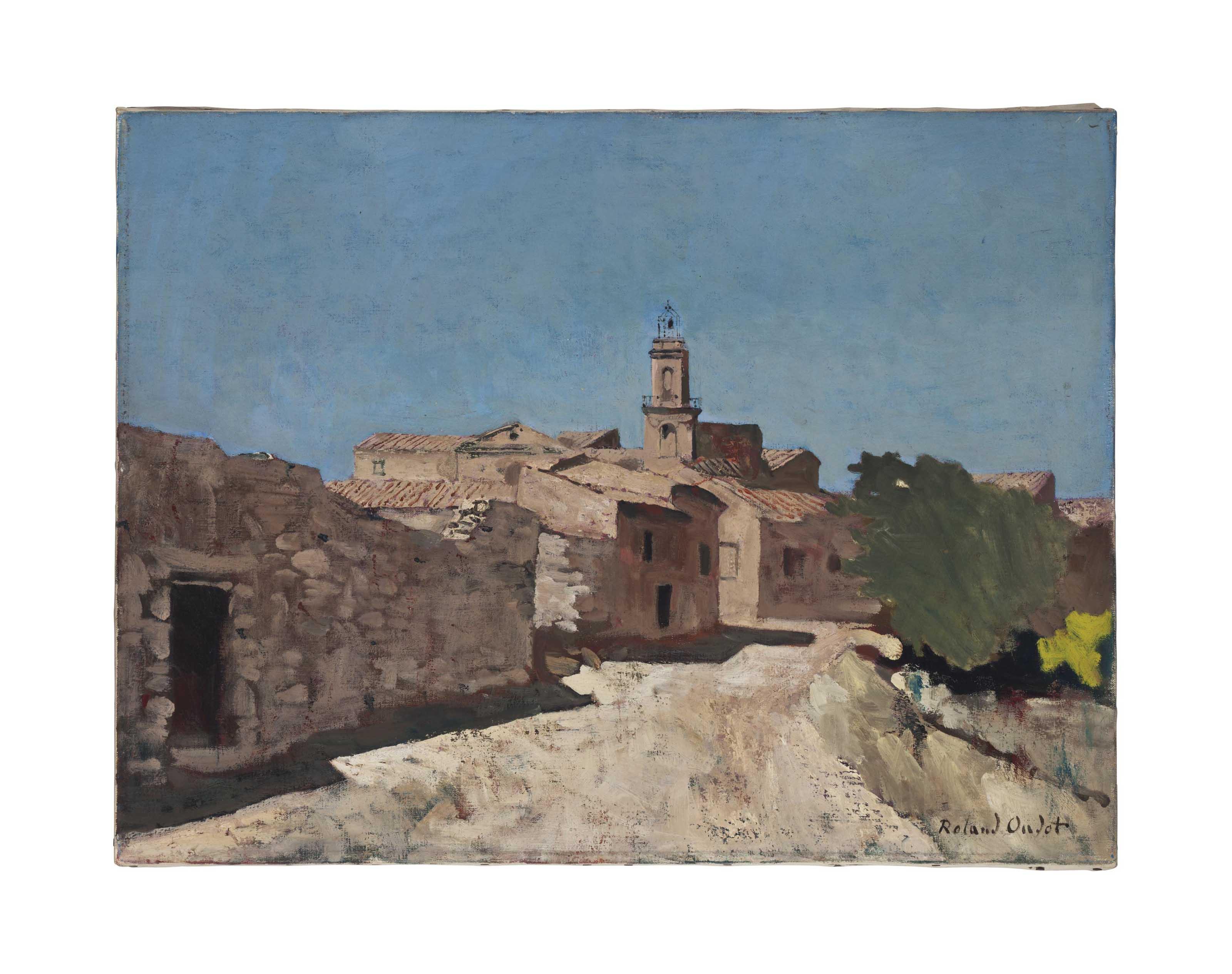 Roland Oudot - Village de Provance