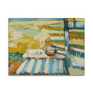 Roland Petersen - Study for a Picnic Table, 1964