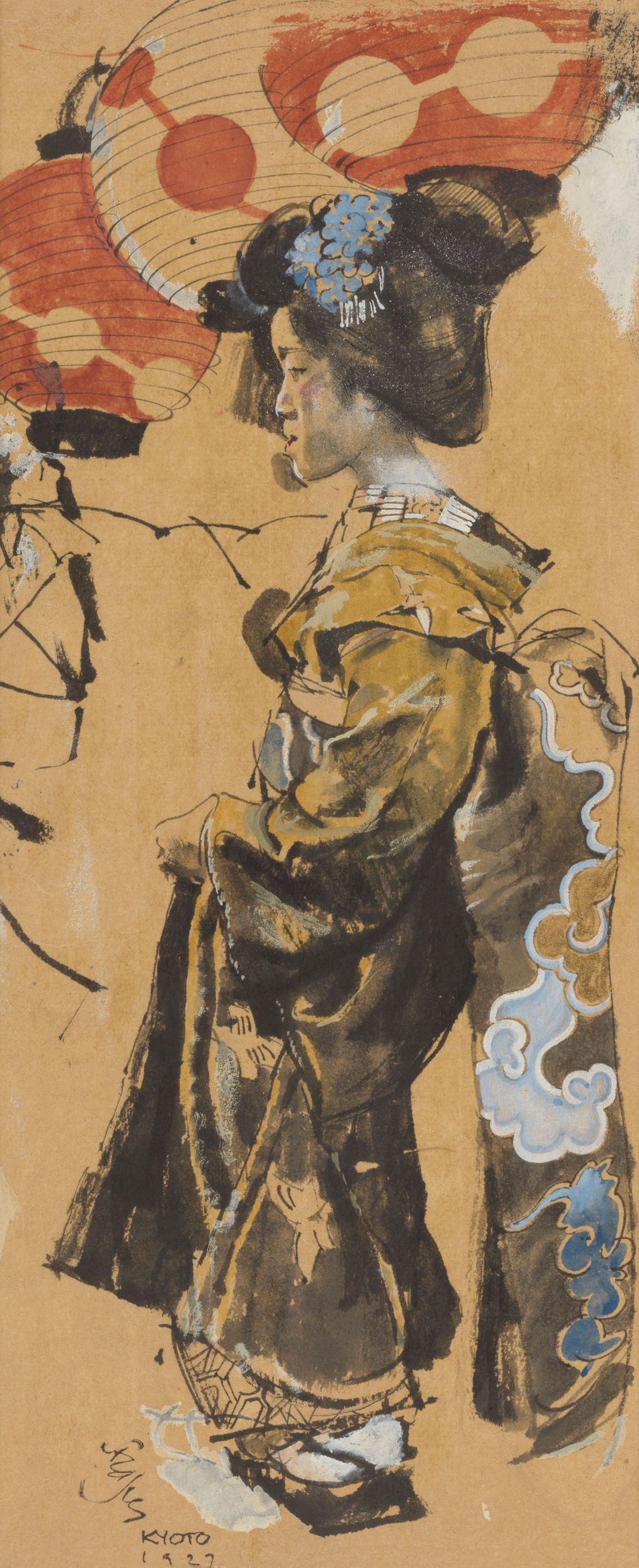 Roland Strasser - A Geisha, Kyoto