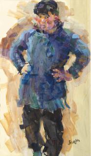 Roland Strasser - A Mongolian girl