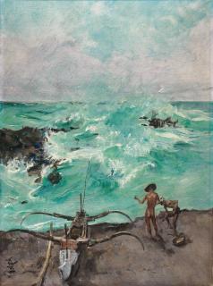 Roland Strasser - Fishermen and Prau Along the Indonesian Coast
