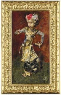 Roland Strasser - Legong dancer, Bali