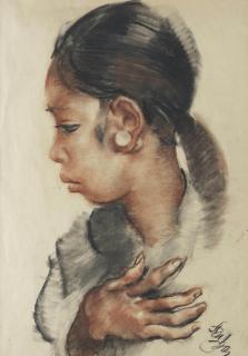 Roland Strasser - Portrait of an Indonesian girl