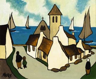 Roland Suddaby - Fox house from Marlow Moor