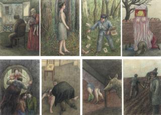 Roland Topor - The angry postman