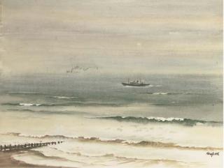 Roland Vivian Pitchforth, R.A. - Trawler Offshore