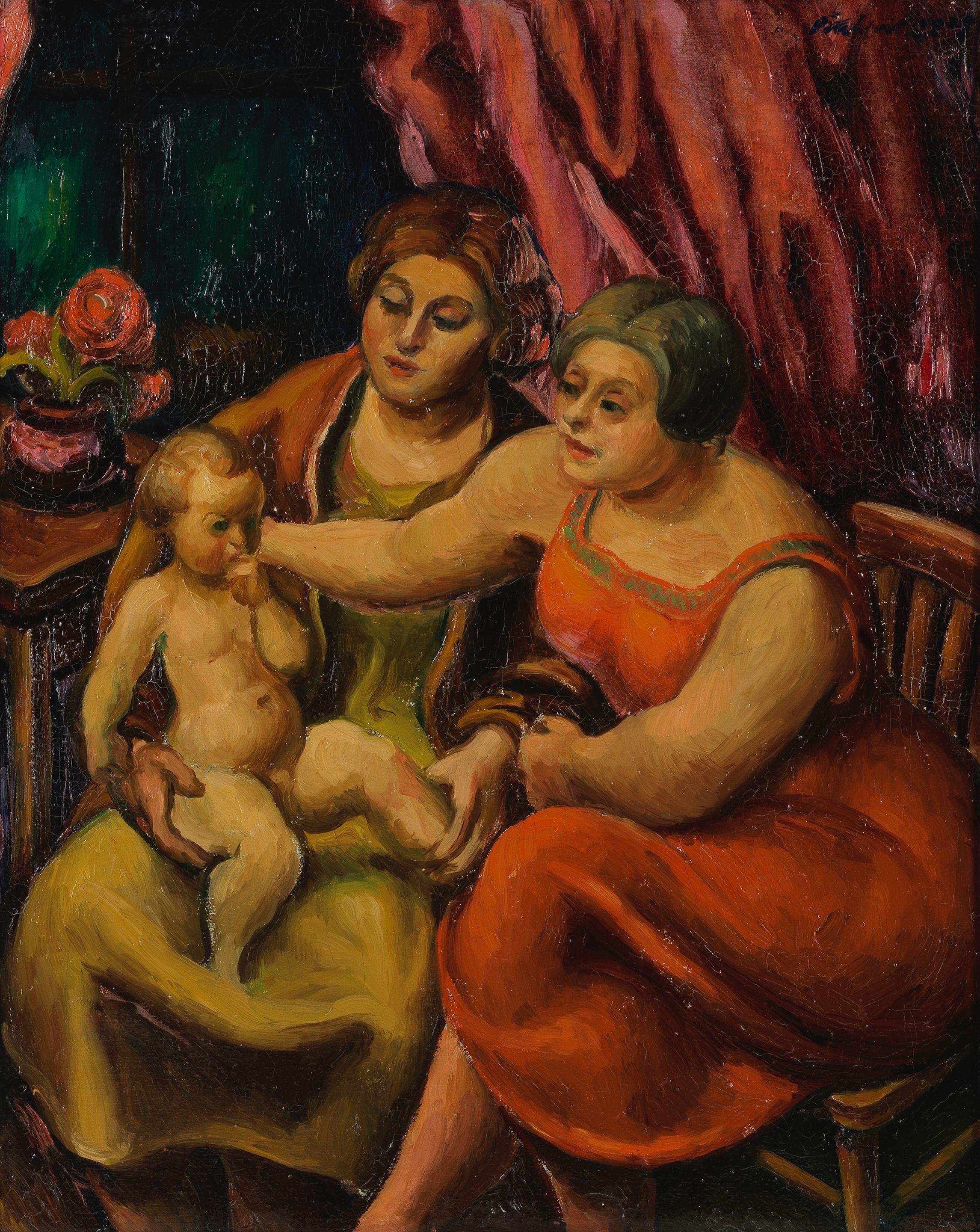 Roland Vivian Pitchforth - The new arrival