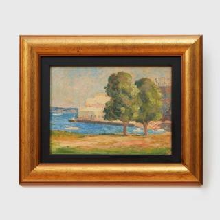 Roland Wakelin - Careening Cove, Sydney Harbour