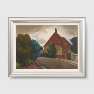 Roland Wakelin - (Residential Street Scene), 1942