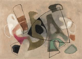 Rolf Cavael - „Komposition No. 51/22 „.