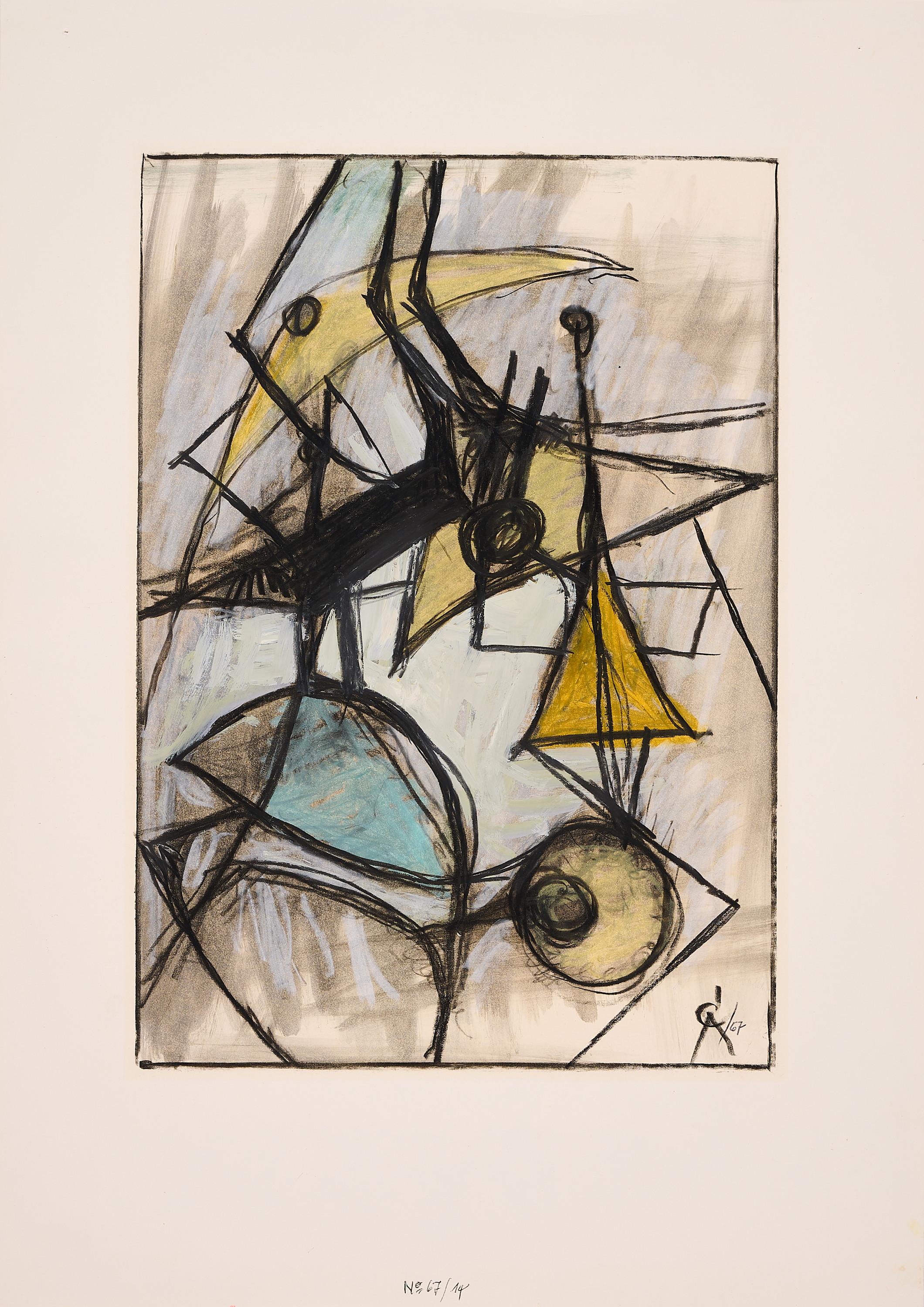 Rolf Cavael - Komposition No 67/14.