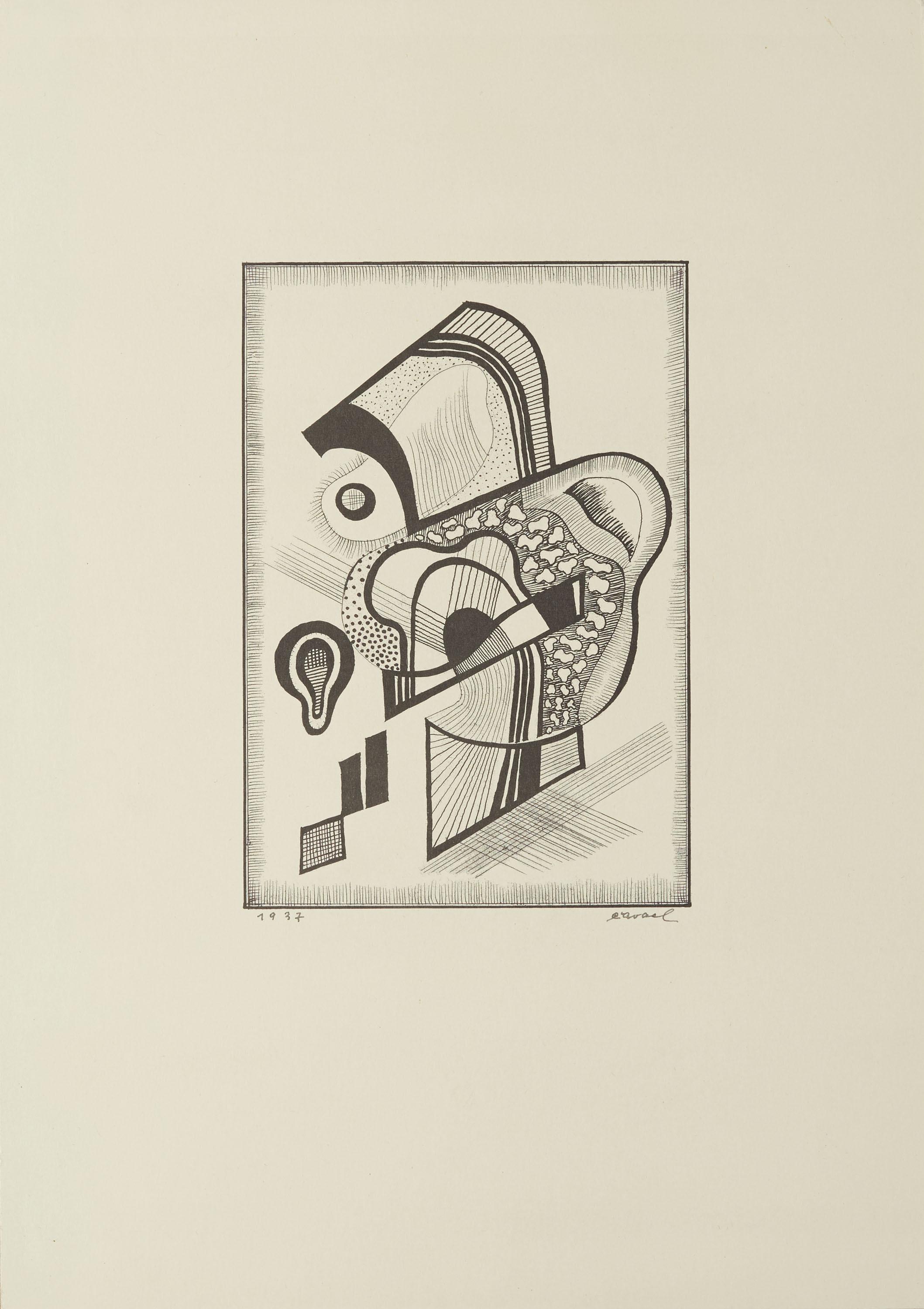 Rolf Cavael - Ohne Titel.