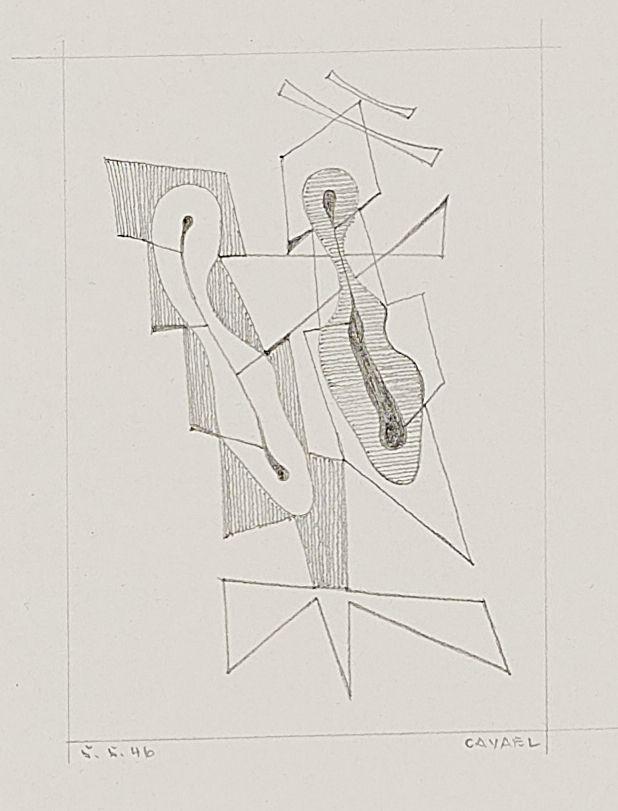 Rolf Cavael - Ohne Titel.