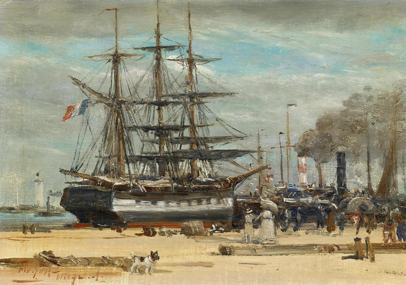 Rolf Dieter Meyer-Wiegand - Am Hafen.