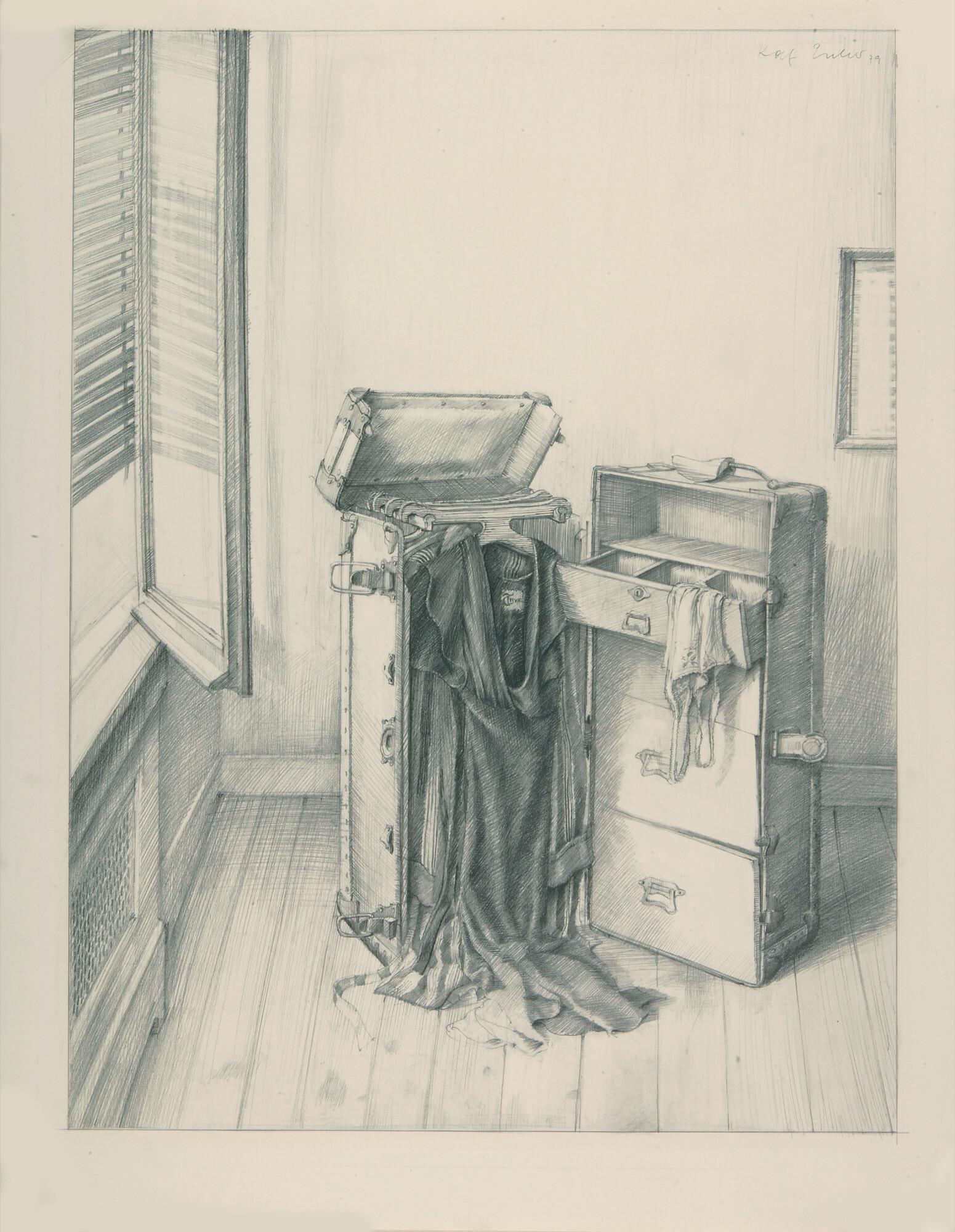 Rolf Escher - Schrankkoffer.