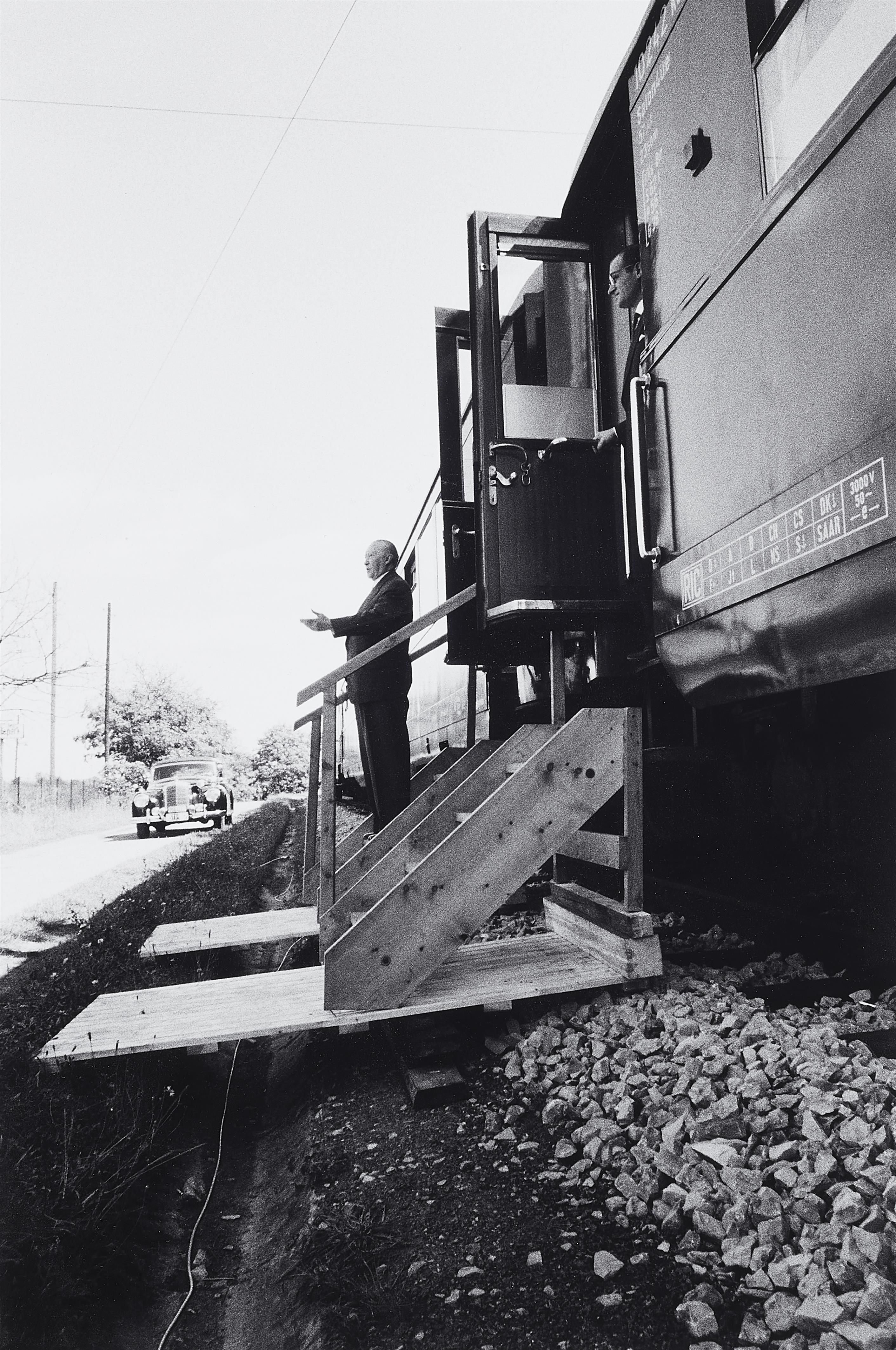 Rolf Gillhausen - Bundeskanzler Adenauer im Wahlkampf