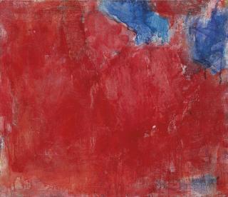 Rolf Iseli - Komposition (Rot mit Blau), 1957/58