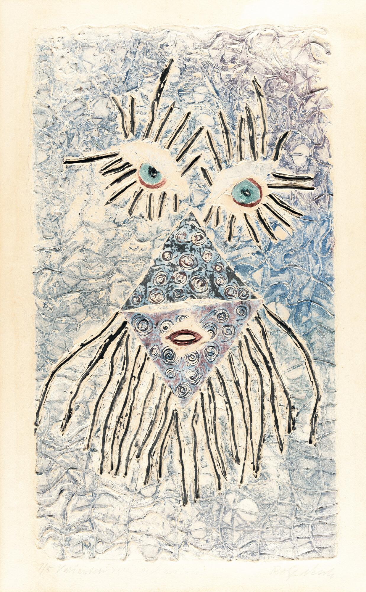 Rolf Nesch - „Gesicht II“