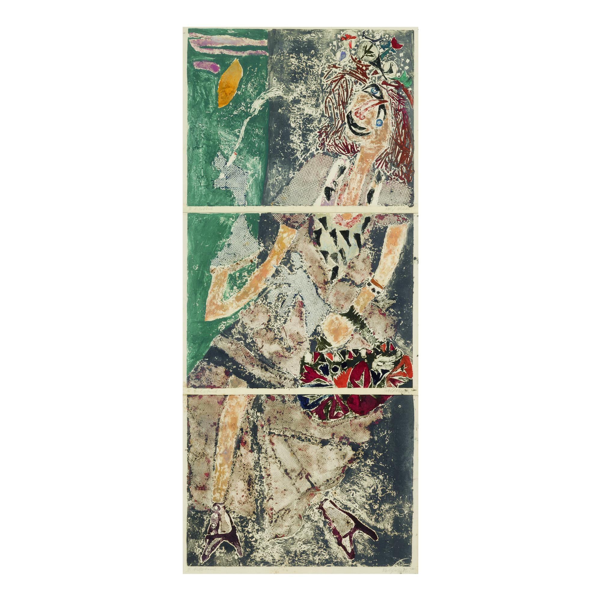 Rolf Nesch - Night Bird