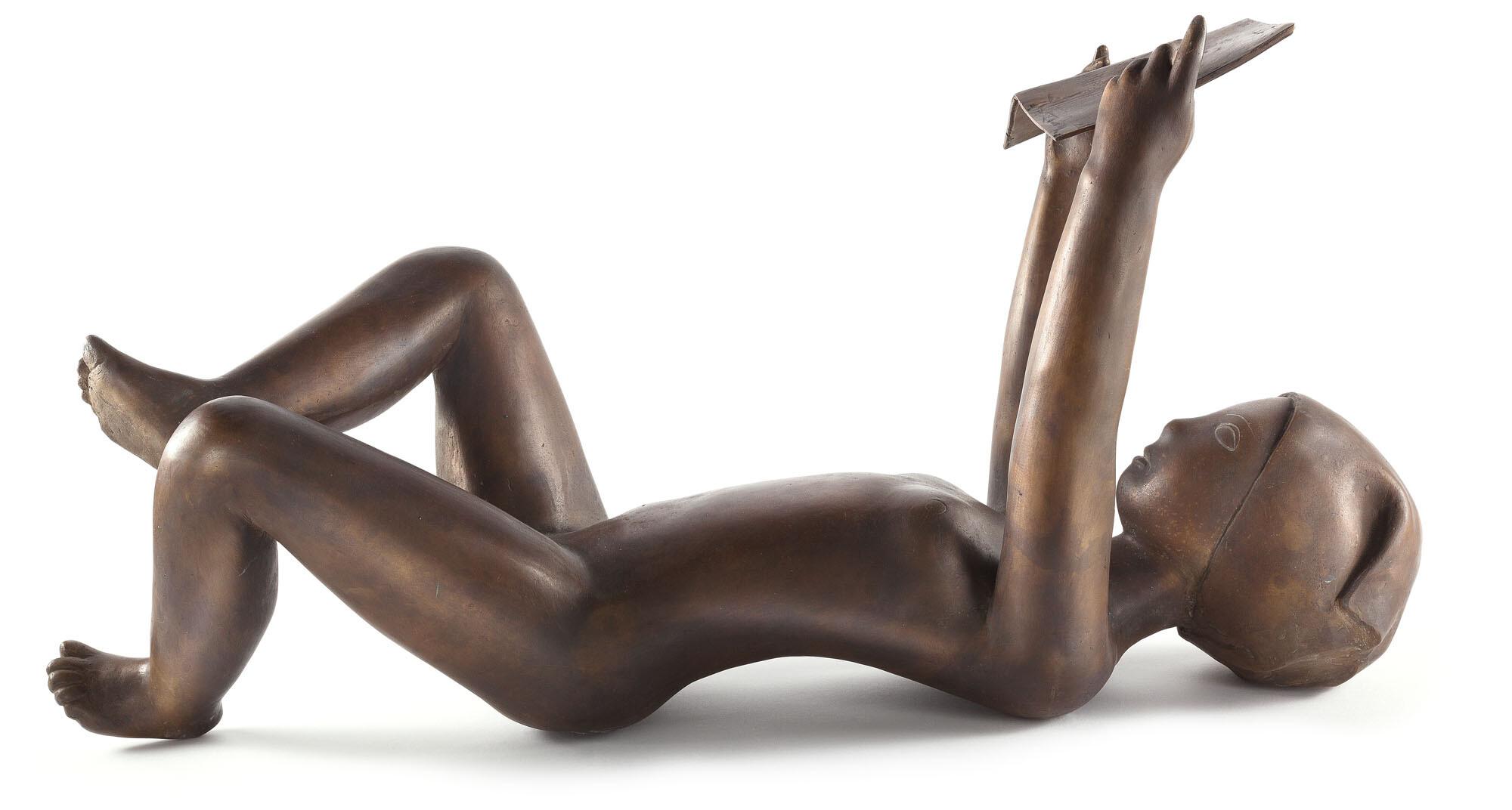 Rolf Nida-Rümelin - Liegende Lesende.