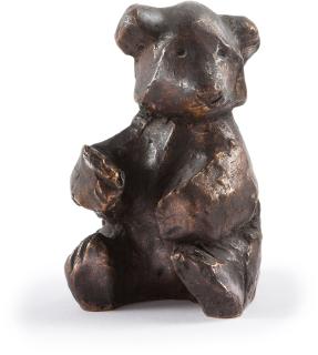 Rolf Nida-Rümelin - Sitzender Jungbär.