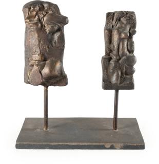 Rolf Szymanski - Reliefskizze I (rechts) und II (links)