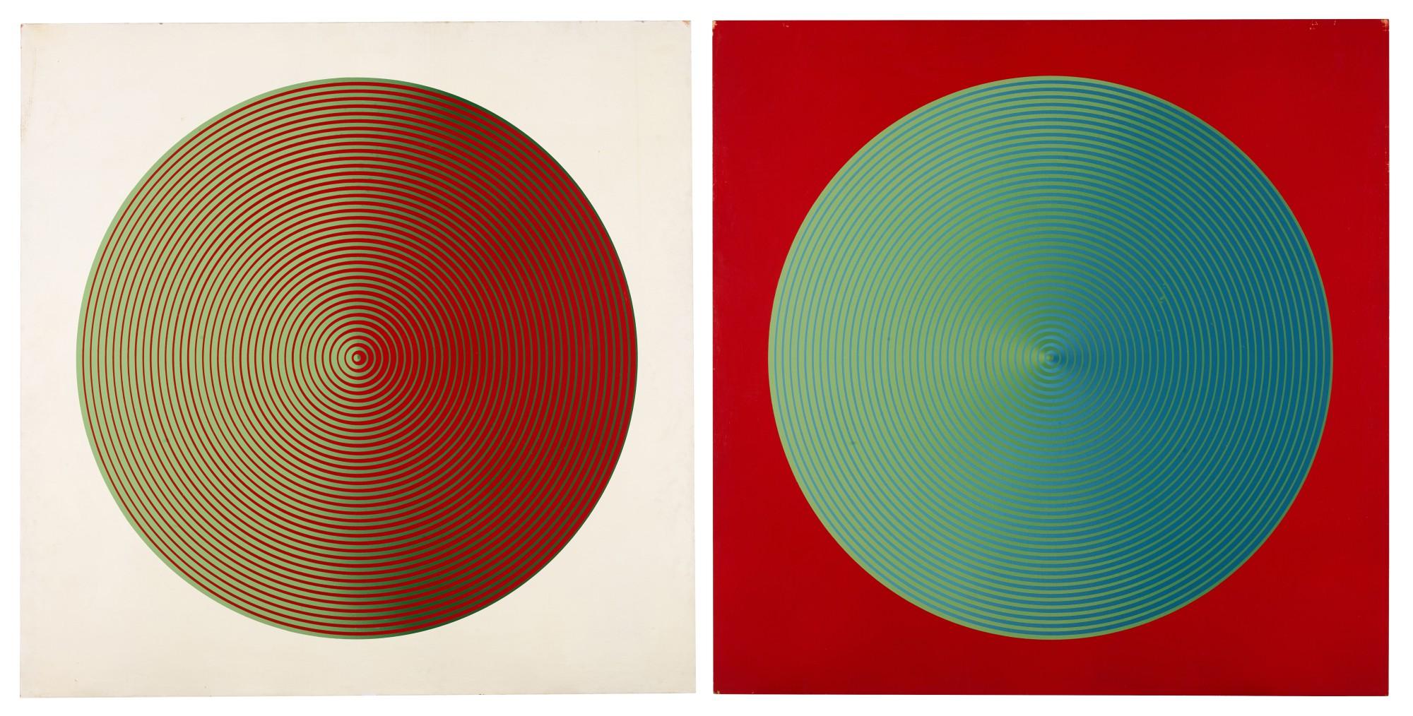 Rolf Weber - Untitled (Mr. 5); Untitled (Mr. 6) (Two Works)