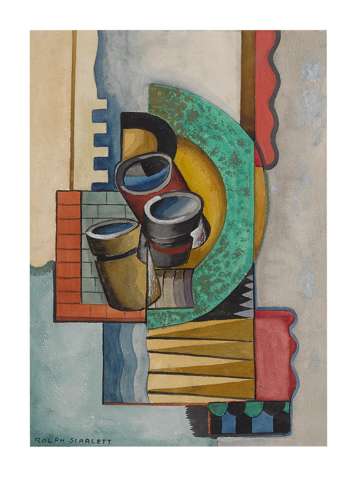 Rolph Scarlett - Cubist Still Life