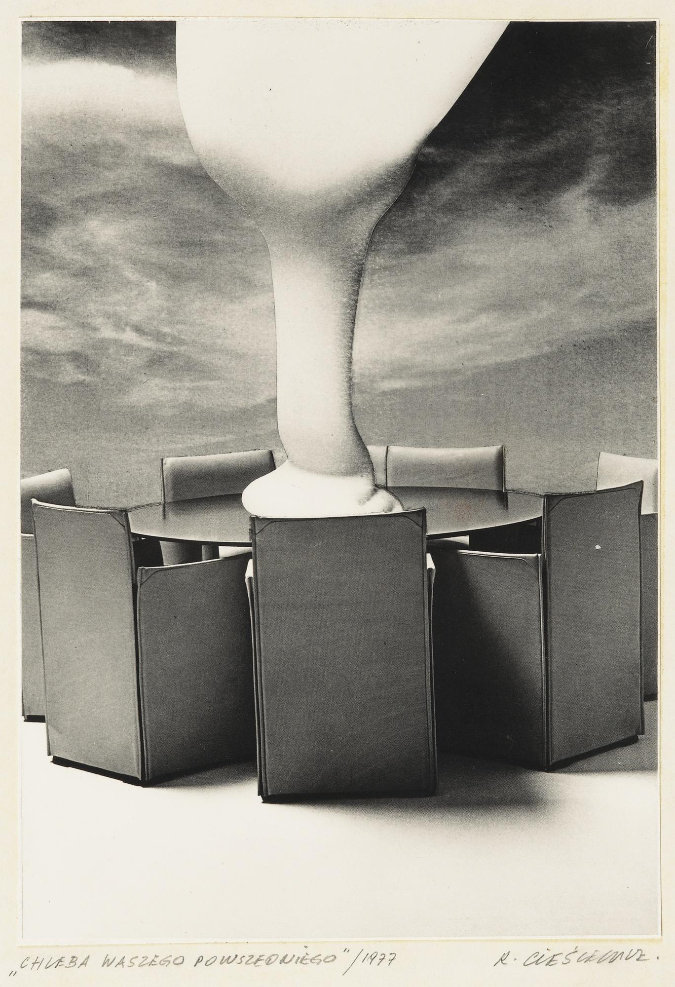 Roman Cieślewicz - Polish/French chleba Waszego Powszedniego (Your Daily Bread)