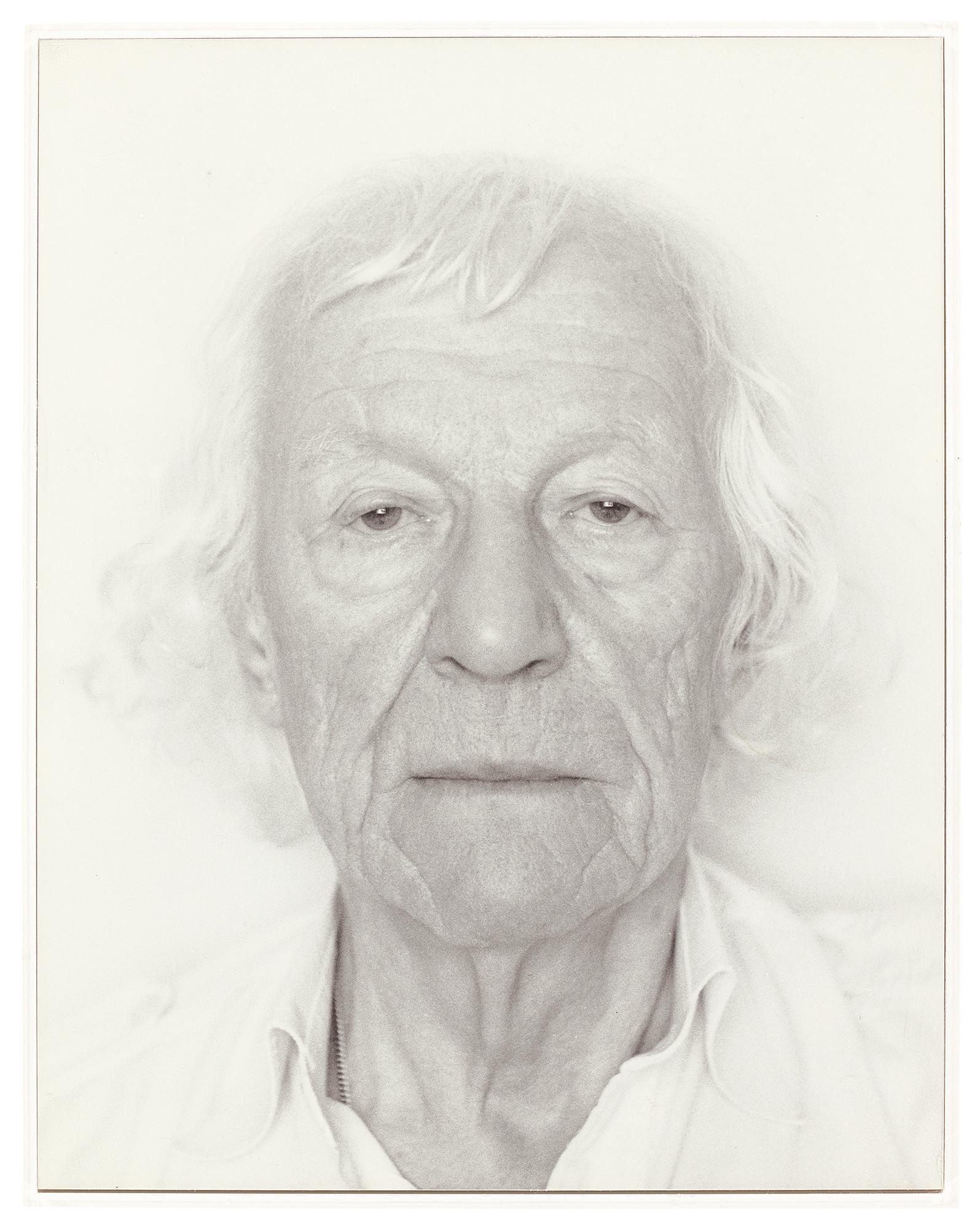 Roman Opalka - Selbstporträt