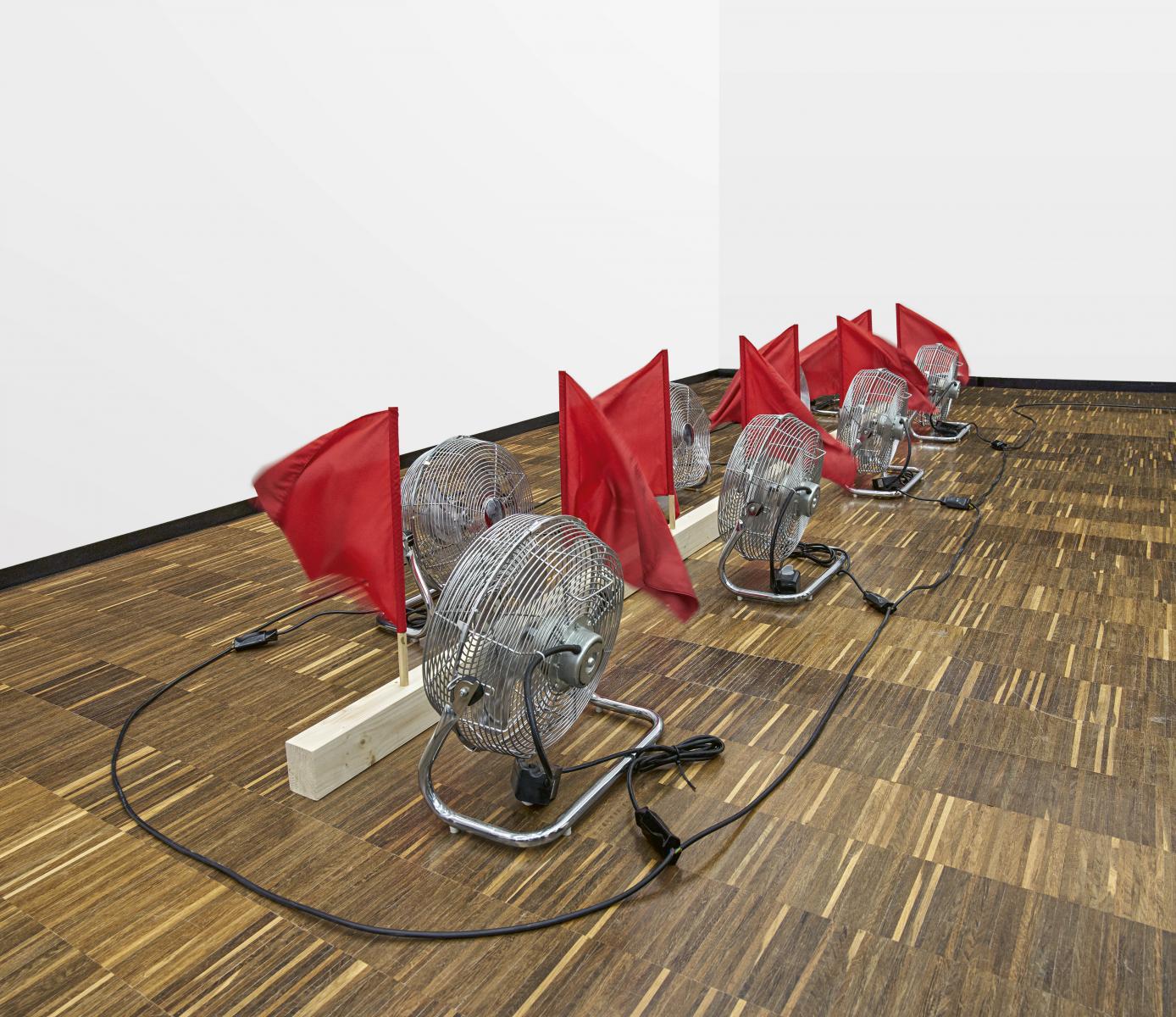 Roman Signer - Fahnen