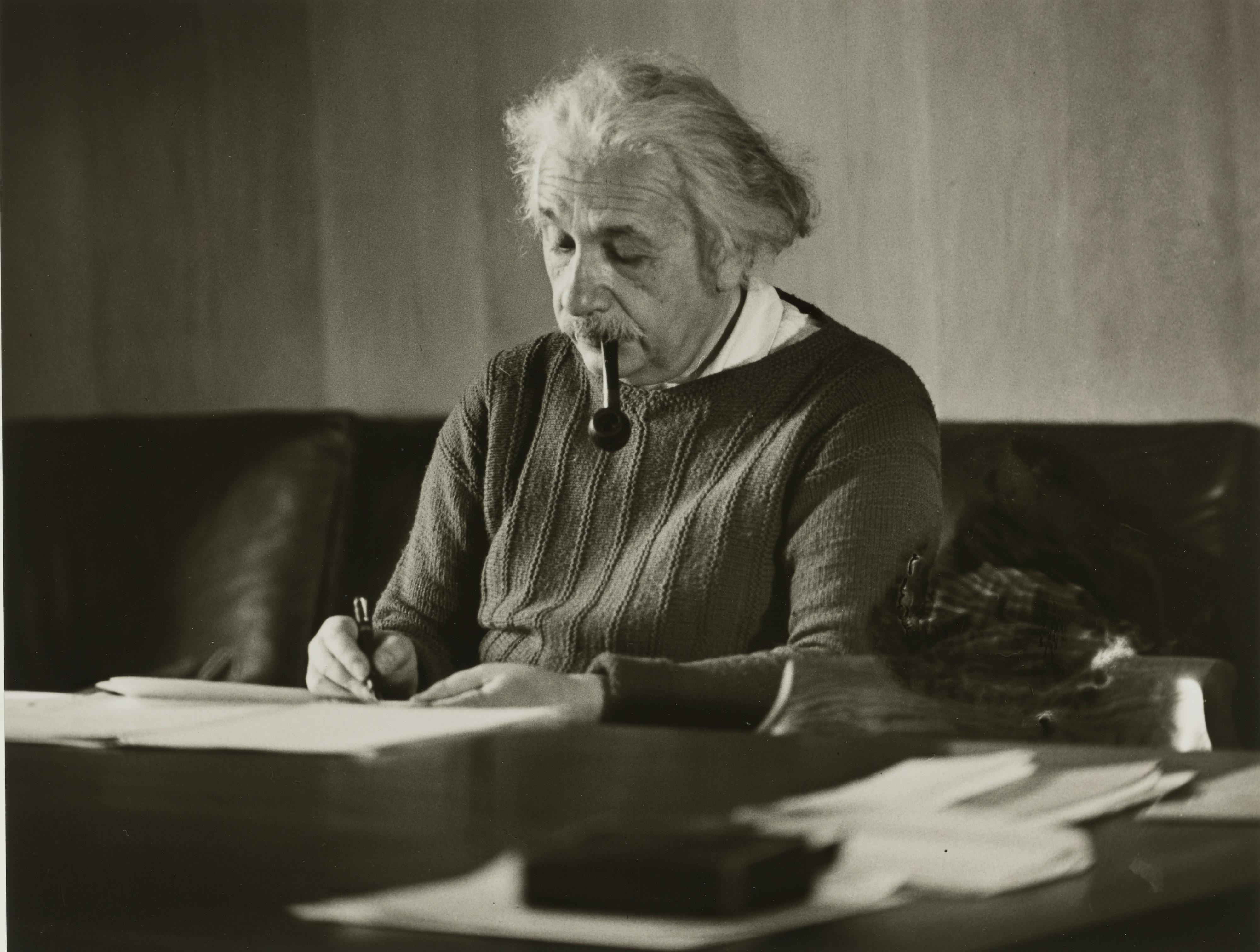 Roman Vishniac - \'Einstein At Work\'