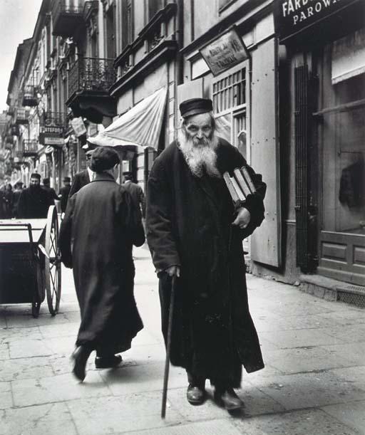 Roman Vishniac - Rabbi, Men of The Book, Warsaw, 1938