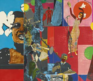 Romare Bearden - Billie Holiday