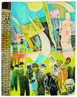 Romare Bearden - City Lights