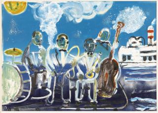 Romare Bearden - Delta Men