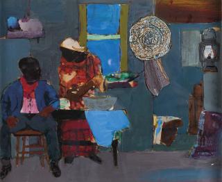 Romare Bearden - Evening Meal
