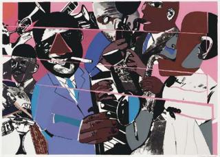 Romare Bearden - Jazz Ii: Three Impressions (G. And R. 66)