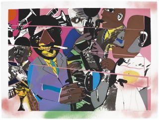 Romare Bearden - Jazz II