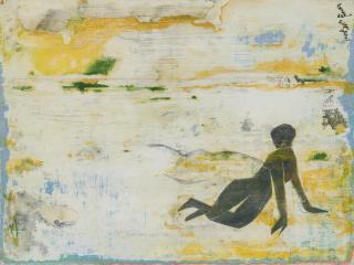 Romare Bearden - Lonely Beach
